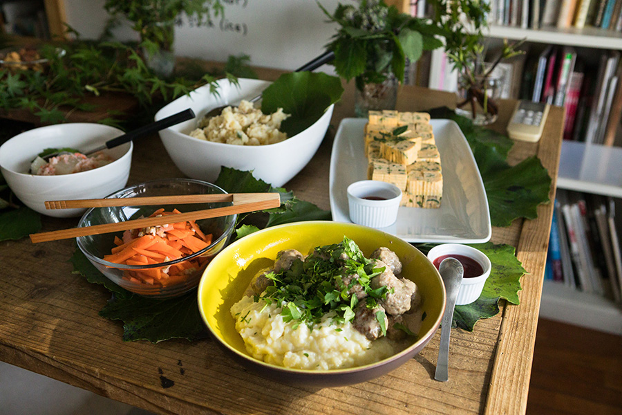 森を祝う「みんなの夏至祭」お料理3