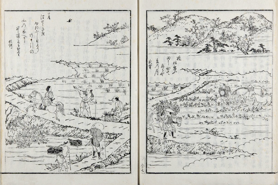 『善光寺道名所図会』